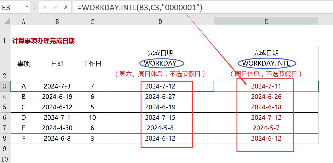 excel如何精准地计算出事项的完成日期呢？-趣帮office教程网