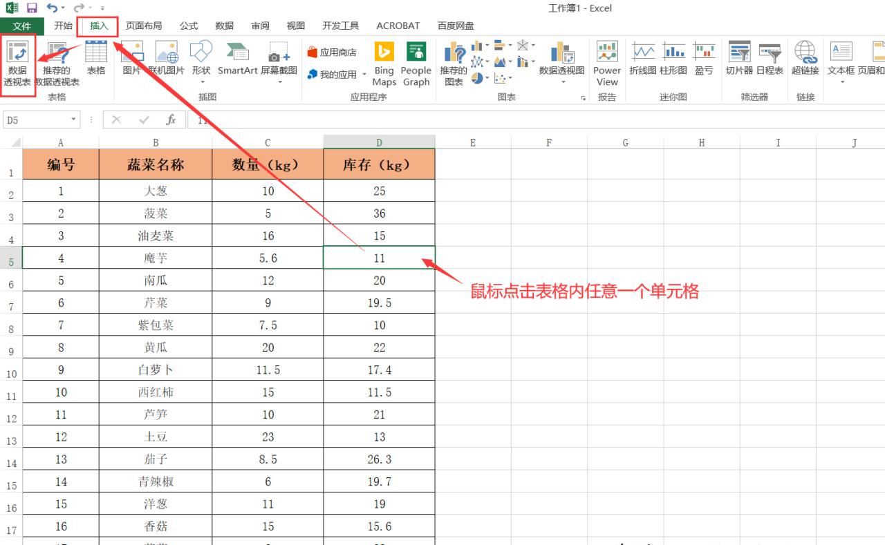 excel如何生成数据透视表，数据透视表制作方法和步骤-趣帮office教程网