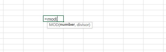 excel中mod函数的使用方法及应用实例场景解析-趣帮office教程网