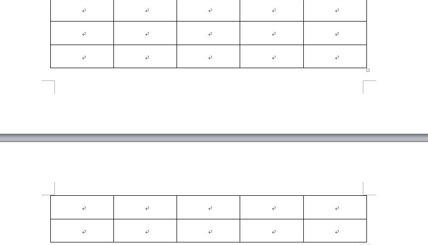 word中的表格怎么跨页能够连续，word中表格跨页连续显示的方法-趣帮office教程网