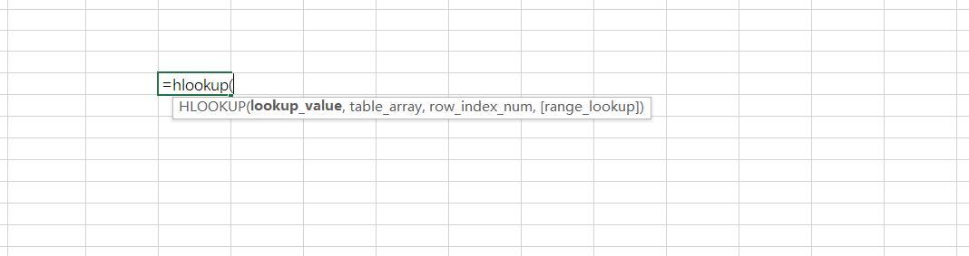 Excel中的HLOOKUP函数介绍与应用场景解析-趣帮office教程网