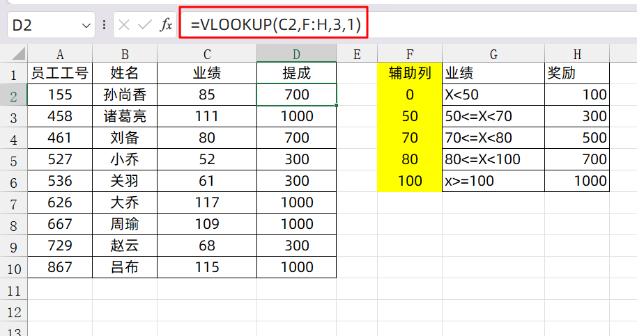 vookloop函数怎么用，excel中vookloop函数公式的八大用法详解-趣帮office教程网