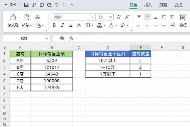 excel区间数据统计的四种实用方法-趣帮office教程网