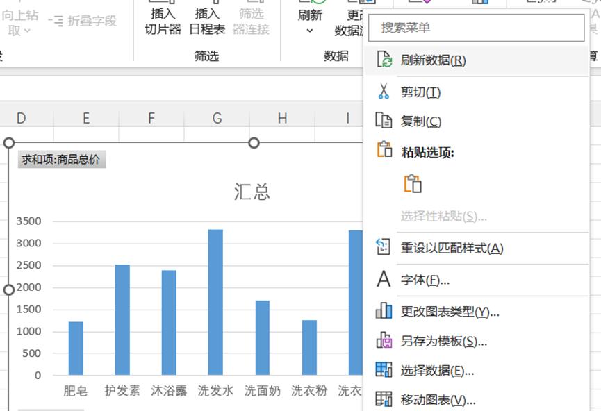 excel透视图的功能和使用技巧-趣帮office教程网