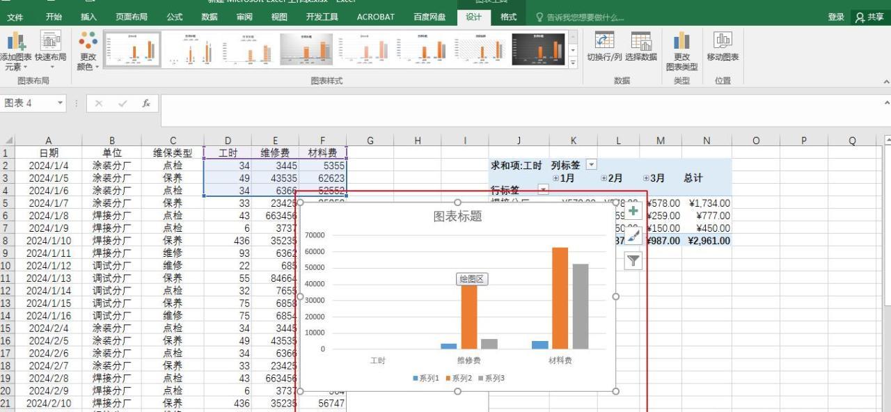 excel数据生成图表的两种常用且便捷的方法详解-趣帮office教程网