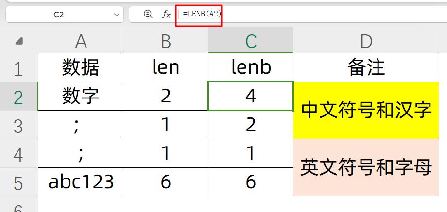 excel中len函数与lenb函数的应用解析：excel字符串长度计算及其他应用示例-趣帮office教程网