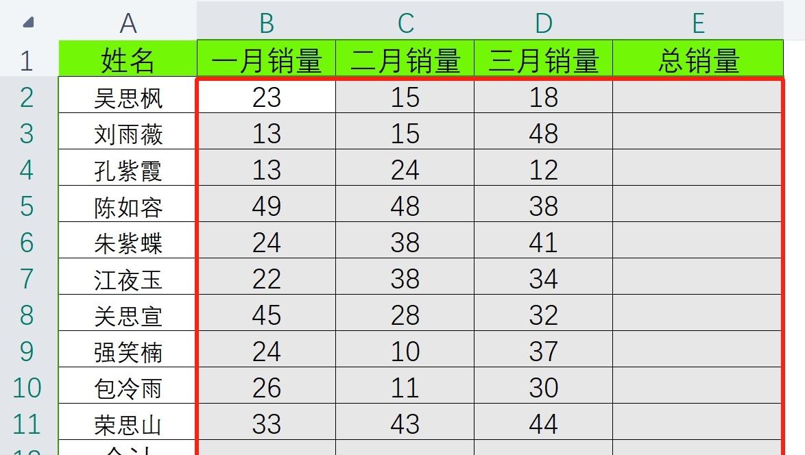 Excel表格中快速求和的实用技巧大揭秘-趣帮office教程网