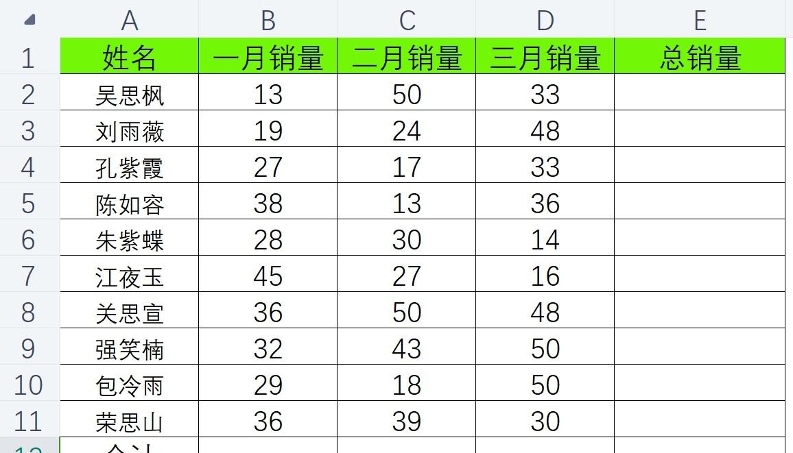 Excel表格中快速求和的实用技巧大揭秘-趣帮office教程网