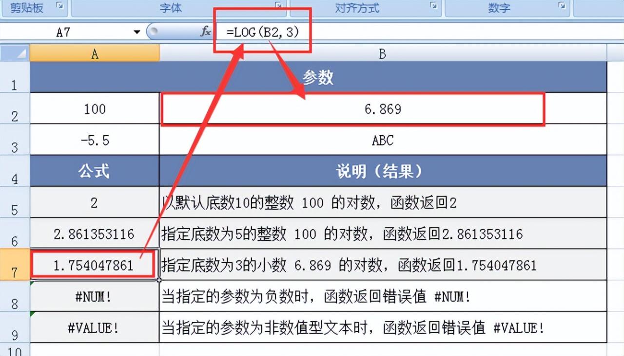 深度解析Excel中的LOG函数：对数计算的得力工具-趣帮office教程网