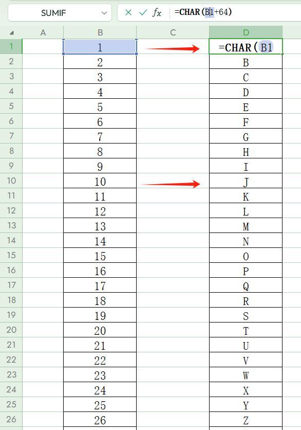 excel中列号数字变字母的两种方法详解-趣帮office教程网