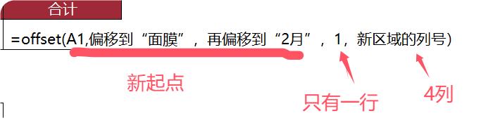 excel中动态求和，OFFSET函数的经典实例用法解析-趣帮office教程网