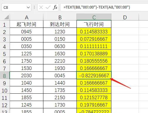 Excel中计算非标准格式时间之间小时数的方法解析-趣帮office教程网