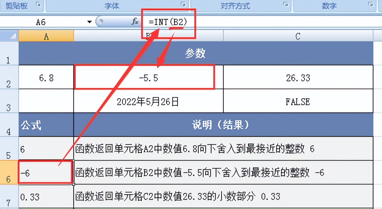 Excel中INT函数：精准数字取整的得力助手-趣帮office教程网