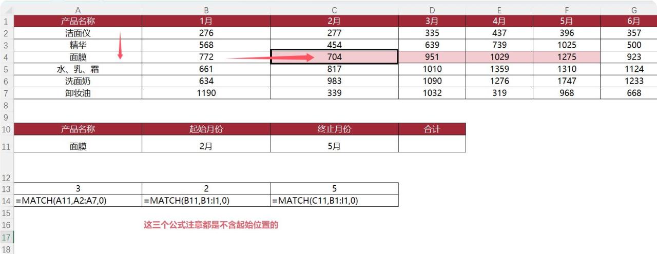 excel中动态求和，OFFSET函数的经典实例用法解析-趣帮office教程网