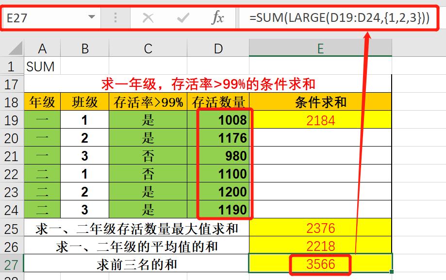 Excel中SUM函数的7种求和应用全解析-趣帮office教程网