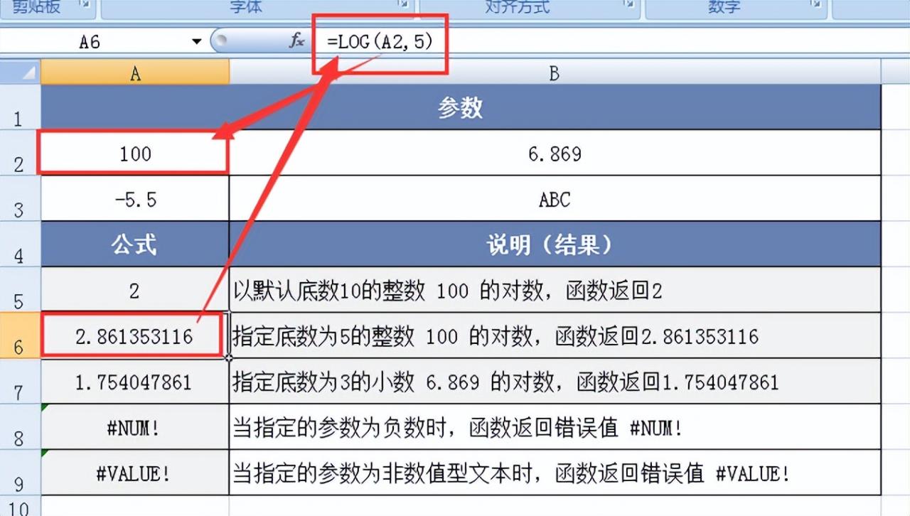 深度解析Excel中的LOG函数：对数计算的得力工具-趣帮office教程网