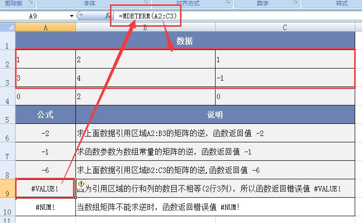 解析Excel中的MINVERSE函数：矩阵求逆的关键工具-趣帮office教程网