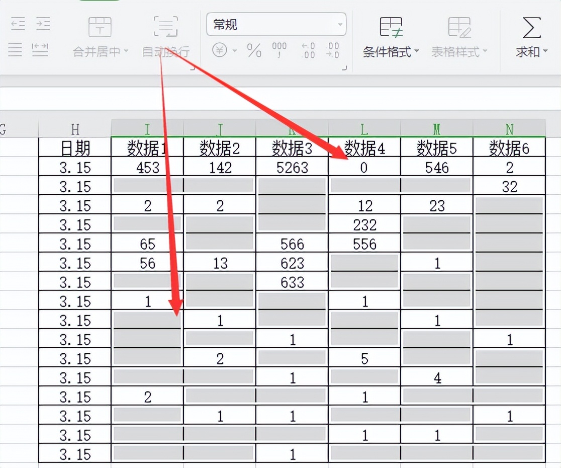 excel空白处自动填充0的3种方法-趣帮office教程网