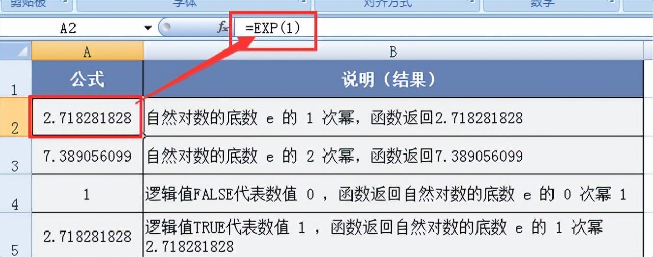 探秘Excel之EXP函数用法：自然指数运算的利器-趣帮office教程网