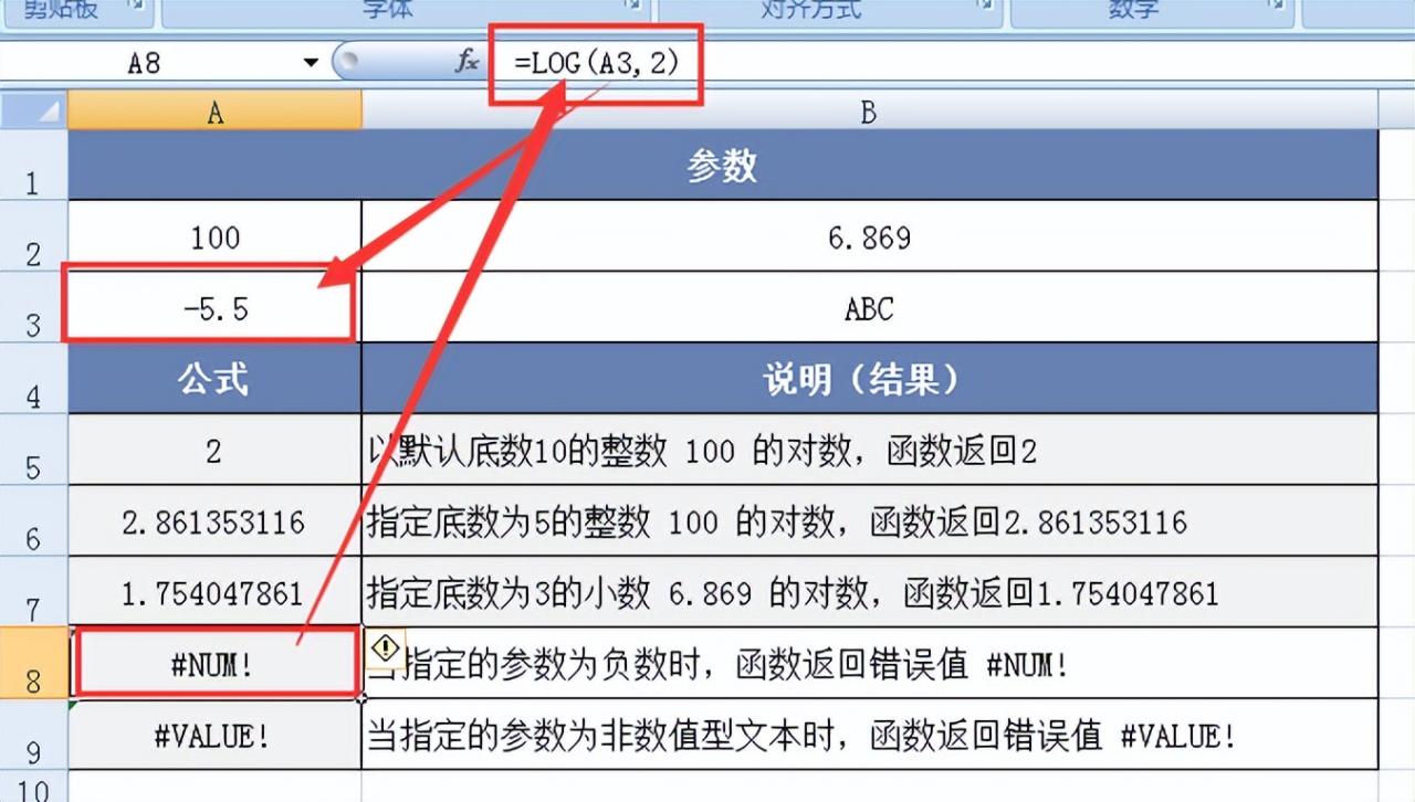 深度解析Excel中的LOG函数：对数计算的得力工具-趣帮office教程网