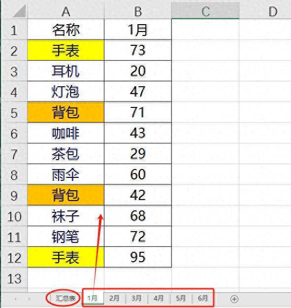 excel使用Sumif+Indirect函数跨表求和，实在太好用了！-趣帮office教程网