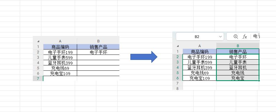 解锁Excel神技：Ctrl+E快速填充，效率飙升秘诀-趣帮office教程网