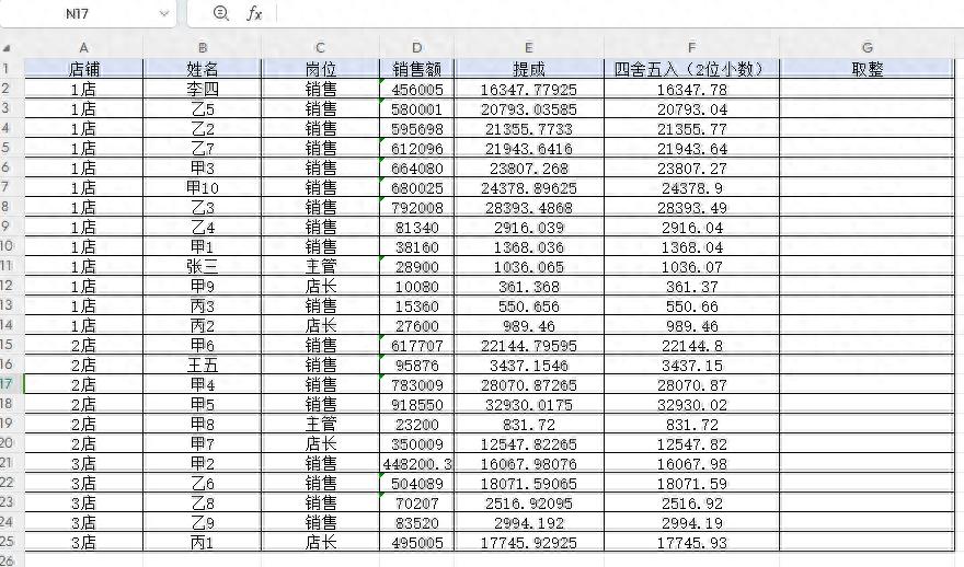 excel中巧用INT函数，轻松将数值金额取整-趣帮office教程网