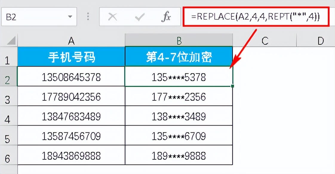 excel中用REPT函数打造超酷数据可视化-趣帮office教程网